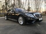 Mercedes S-class W222 Long черный (2014)