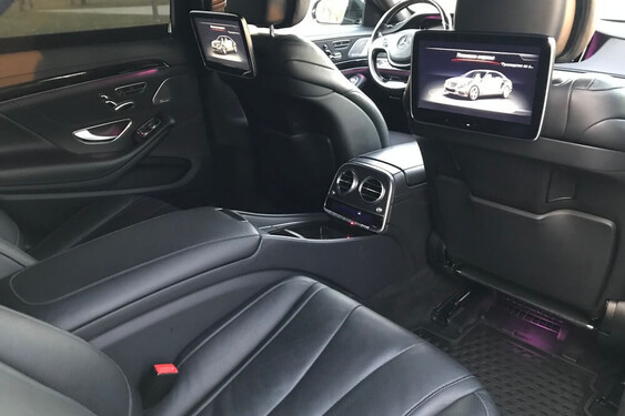 Mercedes S-class W222 Long черный (2014)