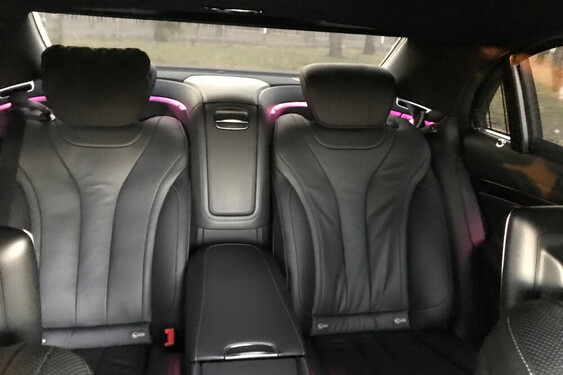 Mercedes S-class W222 Long черный (2014)