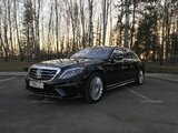 Mercedes S-class W222 Long черный (2014)