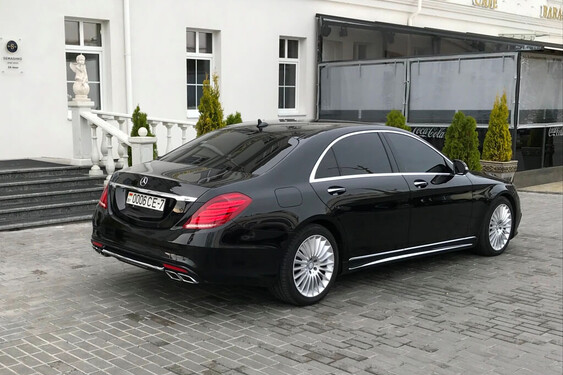 Mercedes S-class W222 Long черный (2014)