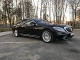 Mercedes S-class W222 Long черный (2014)