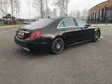 Аренда Mercedes S-class W222 Long черного цвета с водителем в Минске | VIP Cortege