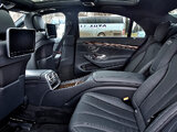 Аренда черного Mercedes S-class W222 Long с водителем в Минске | VIP Cortege