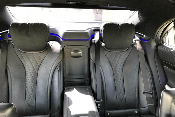 Аренда черного Mercedes S-class W222 Long с водителем в Минске | VIP Cortege