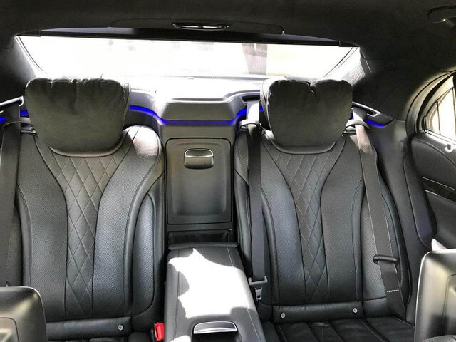 Аренда черного Mercedes S-class W222 Long с водителем в Минске | VIP Cortege