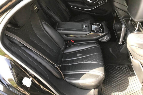 Аренда черного Mercedes S-class W222 Long с водителем в Минске | VIP Cortege