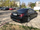 Аренда черного Mercedes S-class W222 Long с водителем в Минске | VIP Cortege