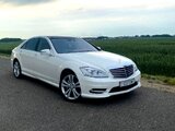 Mercedes S-class W221 Long белый (2010)