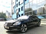 Аренда черного Mercedes S-class W221 Long с водителем в Минске | VIP Cortege