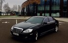 Аренда черного Mercedes S-class W221 Long с водителем в Минске | VIP Cortege