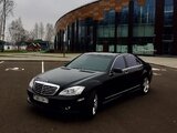 Аренда черного Mercedes S-class W221 Long с водителем в Минске | VIP Cortege