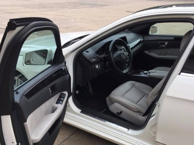 Mercedes E-class W-212 белый