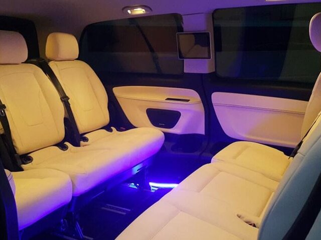 Mercedes V-class черный