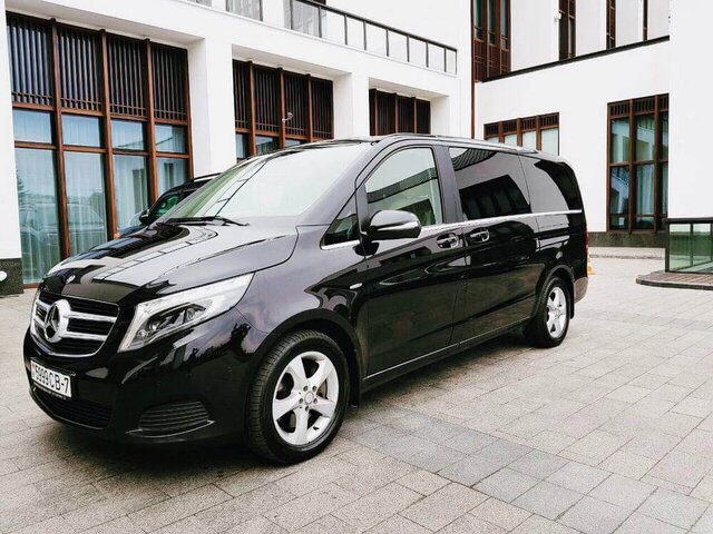 Mercedes V-class черный