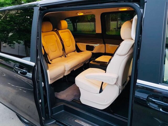 Mercedes V-class черный