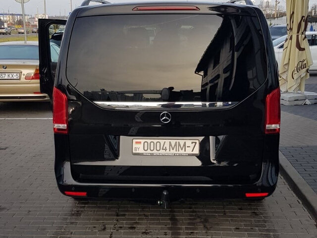 Mercedes V-class черный