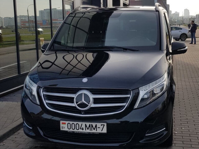 Mercedes V-class черный
