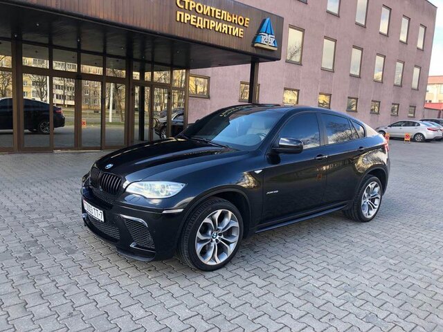 BMW X6 E71 черный
