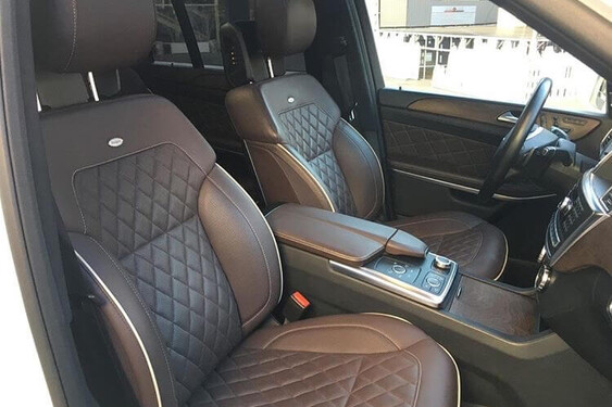 Mercedes GL белый