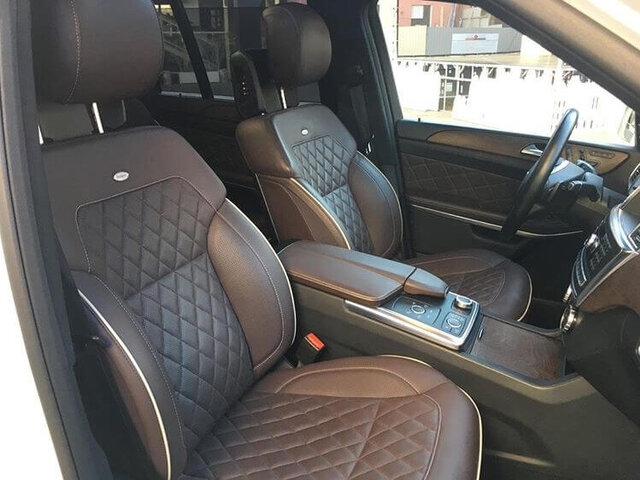 Mercedes GL белый