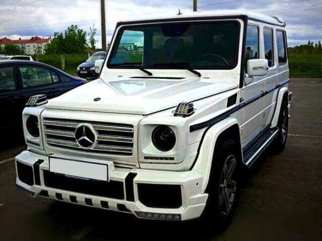 Mercedes Гелендваген (Гелик) белый