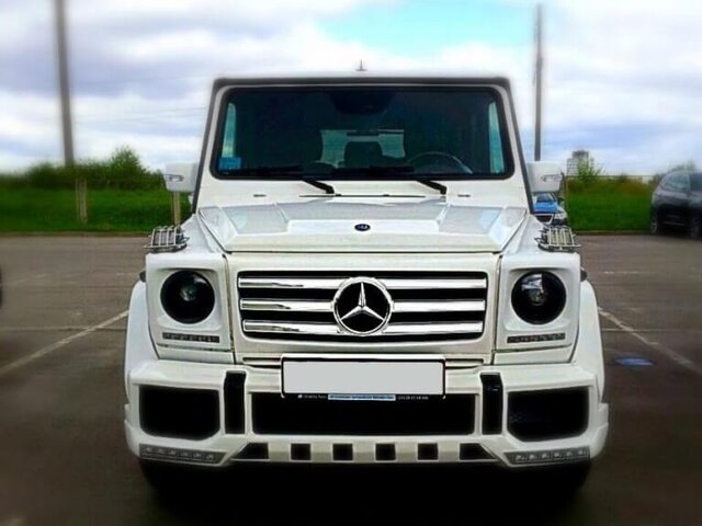 Mercedes Гелендваген (Гелик) белый