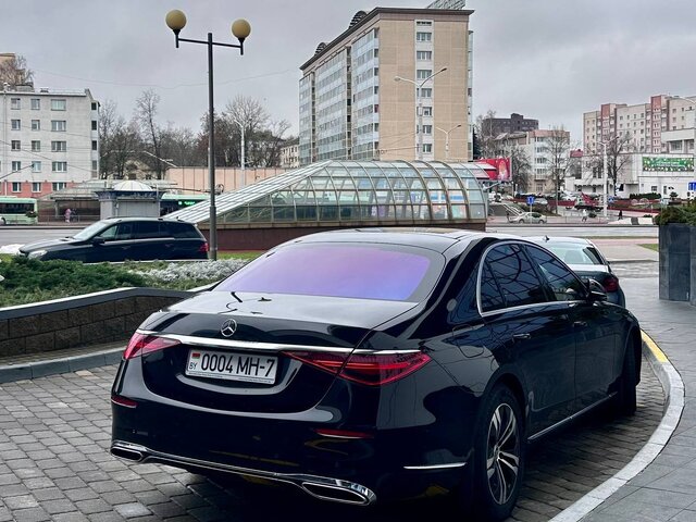 Mercedes S-class W223 Long черный (2021) | VIP Cortege
