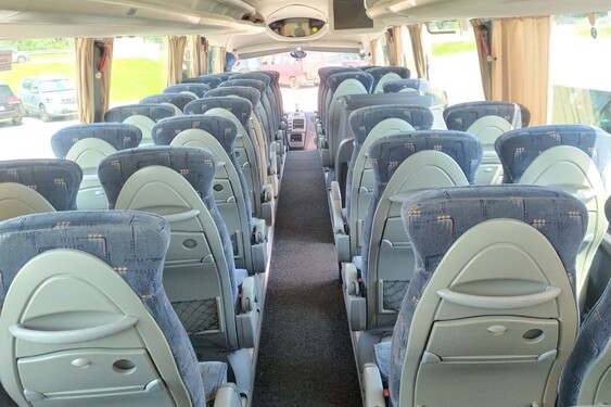 Автобус Scania 2014 белый