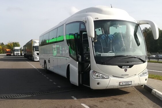 Автобус Scania 2014 белый