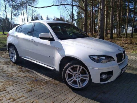 BMW X6 E71 белый
