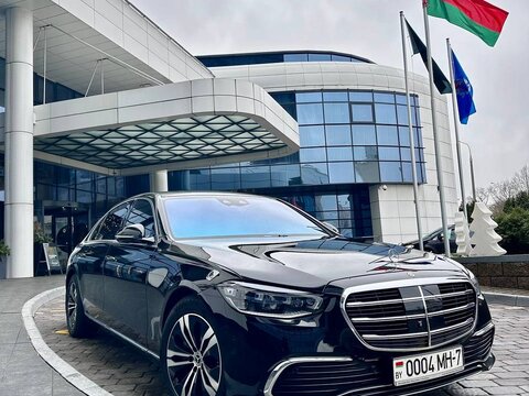 Mercedes S-class W223 Long черный (2021) | VIP Cortege