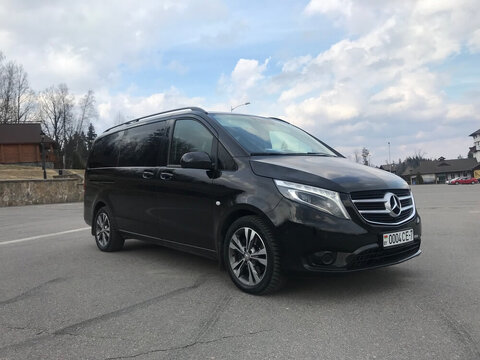 Mercedes V-class черный
